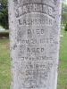 Headstone | Nathan S Lashbrook (Close-up)